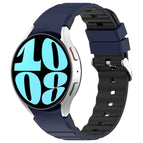 For Samsung Galaxy Watch 4 / Blue Black