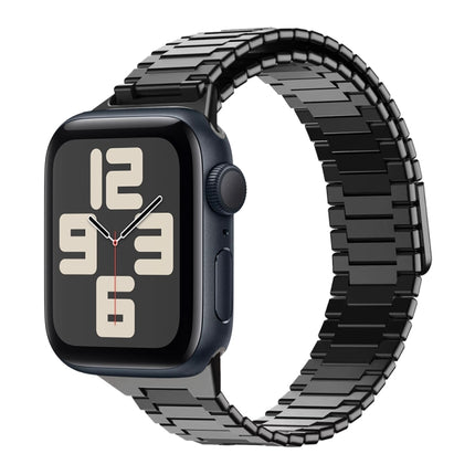 Bamboo Magnetic Stainless Steel Metal Watch Strap, For Apple Watch SE 2023 44mm, For Apple Watch SE 2023 40mm, For Apple Watch Ultra 2 49mm, For Apple Watch Series 9 45mm, For Apple Watch Series 9 41mm, For Apple Watch Ultra 49mm - DealBuddy
