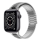 For Apple Watch Series 6 40mm / Silver Black