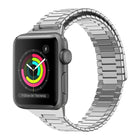 Bamboo Magnetic Stainless Steel Metal Watch Strap, For Apple Watch Series 3 38mm, For Apple Watch Series 3 42mm - DealBuddy