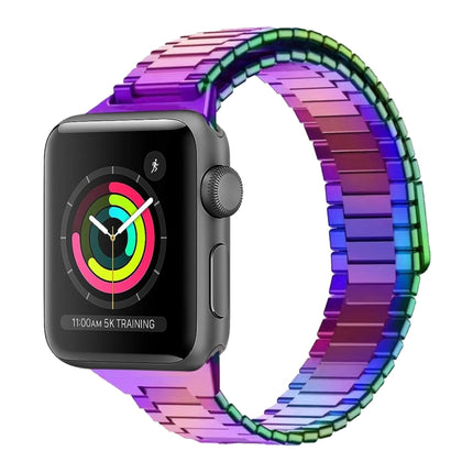 Bamboo Magnetic Stainless Steel Metal Watch Strap, For Apple Watch Series 3 38mm, For Apple Watch Series 3 42mm - DealBuddy