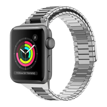Bamboo Magnetic Stainless Steel Metal Watch Strap, For Apple Watch Series 3 38mm, For Apple Watch Series 3 42mm - DealBuddy