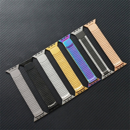 Bamboo Magnetic Stainless Steel Metal Watch Strap, For Apple Watch Series 3 38mm, For Apple Watch Series 3 42mm - DealBuddy