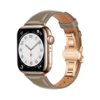 For Apple Watch SE 2023 44mm / Gray+Rose Gold