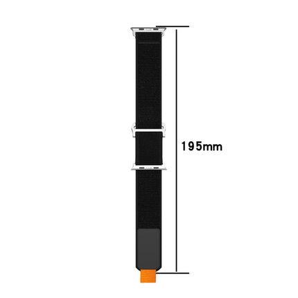 Double Hook and Loop Faster Nylon Watch Band, For Apple Watch SE 2023 44mm, For Apple Watch SE 2023 40mm, For Apple Watch Ultra 2 49mm, For Apple Watch Series 9 45mm, For Apple Watch Series 9 41mm, For Apple Watch Ultra 49mm, For Apple Watch Series 8 4... - DealBuddy