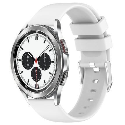 20mm Smooth Solid Color Silicone Watch Band