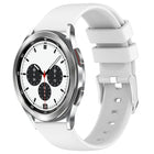 20mm Smooth Solid Color Silicone Watch Band