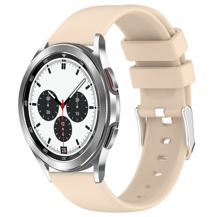 20mm Smooth Solid Color Silicone Watch Band