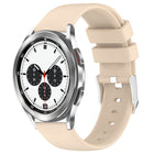 20mm Smooth Solid Color Silicone Watch Band