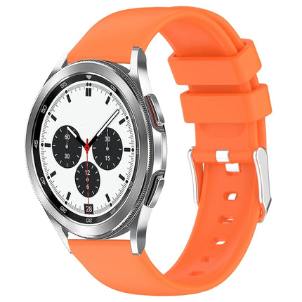 20mm Smooth Solid Color Silicone Watch Band