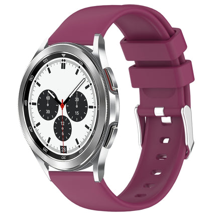 20mm Smooth Solid Color Silicone Watch Band