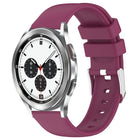 20mm Smooth Solid Color Silicone Watch Band