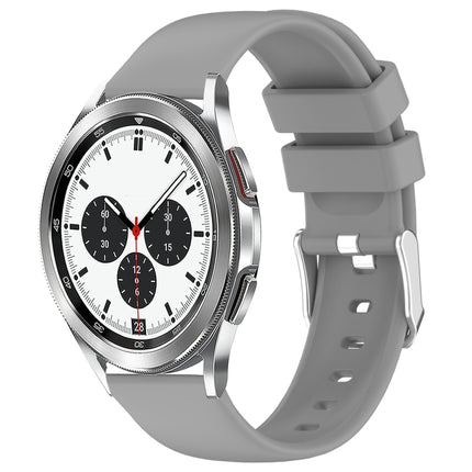 20mm Smooth Solid Color Silicone Watch Band