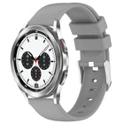 20mm Smooth Solid Color Silicone Watch Band