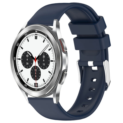 20mm Smooth Solid Color Silicone Watch Band