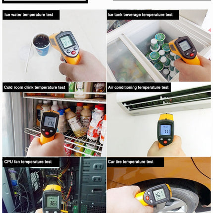 Digital Laser Infrared Temperature Sensor Controller GM320 Handheld Thermometer - DealBuddy