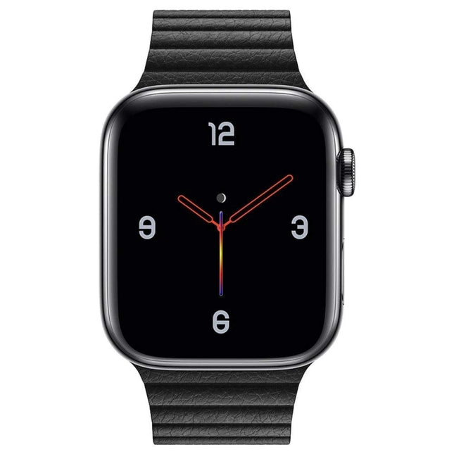 Universal Leather Magnetic Band For Apple iWatch1 2 3 4  38mm/40mm