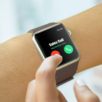 Universal Leather Magnetic Band For Apple iWatch1 2 3 4  38mm/40mm