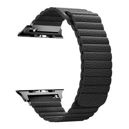 Universal Leather Magnetic Band For Apple iWatch1 2 3 4  38mm/40mm