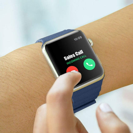 Universal Leather Magnetic Band For Apple iWatch1 2 3 4  38mm/40mm
