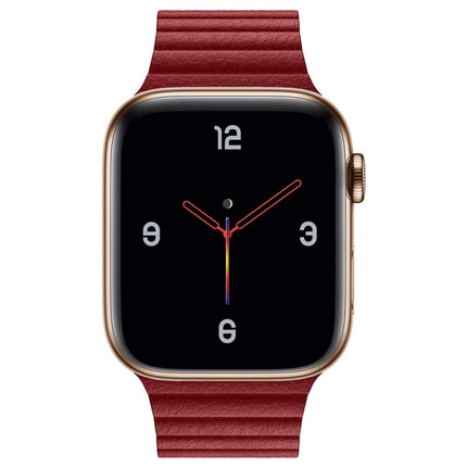 Universal Leather Magnetic Band For Apple iWatch1 2 3 4  38mm/40mm