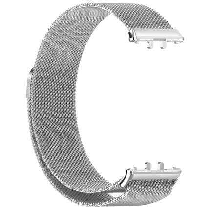 For Samsung Galaxy Fit 3 Milanese Metal Steel Mesh Watch Band, Silver, Black, Gray, Pink, Starlight, Gold, Rose Gold - DealBuddy