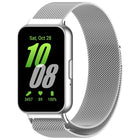 For Samsung Galaxy Fit 3 Milanese Metal Steel Mesh Watch Band, Silver, Black, Gray, Pink, Starlight, Gold, Rose Gold - DealBuddy