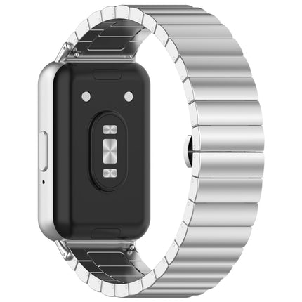 For Samsung Galaxy Fit 3 SM-R390 One Bead Stainless Steel Metal Watch Band