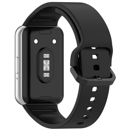 For Samsung Galaxy Fit 3 Solid Color Colorful Buckle Silicone Watch Band, Black, White, Sky Blue, Gray, Orange, Pink, Red, Yellow, Gray Green, Wine Red, Dark Blue, Purple - DealBuddy