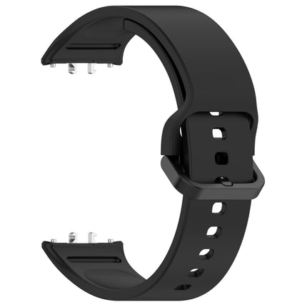 For Samsung Galaxy Fit 3 Solid Color Colorful Buckle Silicone Watch Band, Black, White, Sky Blue, Gray, Orange, Pink, Red, Yellow, Gray Green, Wine Red, Dark Blue, Purple - DealBuddy