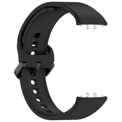 For Samsung Galaxy Fit 3 Solid Color Colorful Buckle Silicone Watch Band, Black, White, Sky Blue, Gray, Orange, Pink, Red, Yellow, Gray Green, Wine Red, Dark Blue, Purple - DealBuddy
