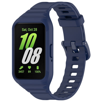 For Samsung Galaxy Fit 3 Integrated TPU Watch Band, Red, Black, White, Orange, Beige, Pink, Cyan, Sky Blue, Dark Green, Dark Blue, Green, Purple - DealBuddy