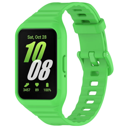 For Samsung Galaxy Fit 3 Integrated TPU Watch Band, Red, Black, White, Orange, Beige, Pink, Cyan, Sky Blue, Dark Green, Dark Blue, Green, Purple - DealBuddy