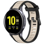 For Samsung Galaxy Watch Active 2 40mm / Starlight + Black