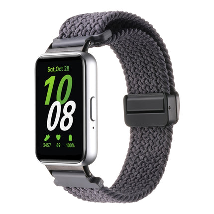 For Samsung Galaxy Fit3 Magnetic Buckle Nylon Braid Watch Band - DealBuddy
