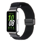 For Samsung Galaxy Fit3 Magnetic Buckle Nylon Braid Watch Band - DealBuddy