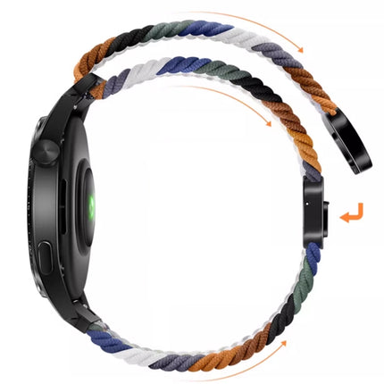 For Samsung Galaxy Fit3 Magnetic Buckle Nylon Braid Watch Band - DealBuddy