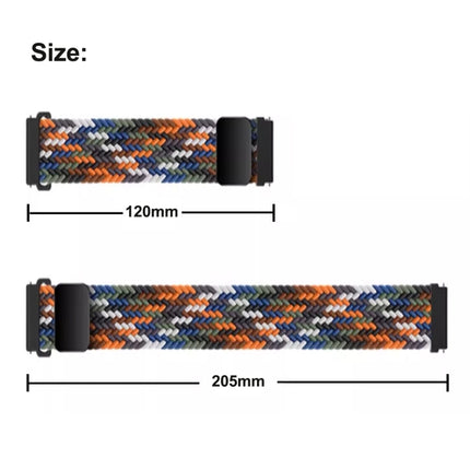 For Samsung Galaxy Fit3 Magnetic Buckle Nylon Braid Watch Band - DealBuddy