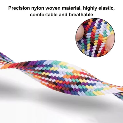 For Samsung Galaxy Fit3 Magnetic Buckle Nylon Braid Watch Band - DealBuddy