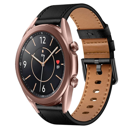20mm SX Connector Metal Button Switch Leather Watch Band, For Samsung Galaxy Watch 5, For Samsung Galaxy Watch 5 Pro, For Samsung Galaxy Watch 4, For Samsung Galaxy Gear Sport, For Samsung Galaxy Watch 3 41mm, For Samsung Galaxy Watch Active           ... - DealBuddy