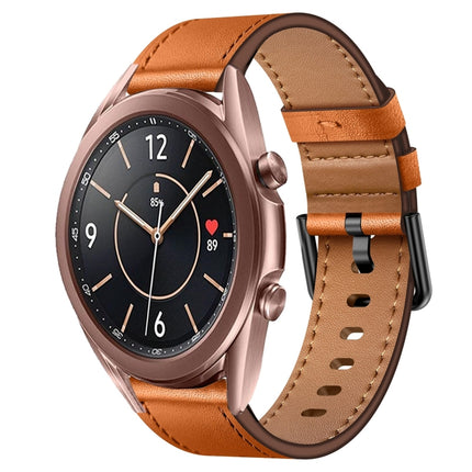 20mm SX Connector Metal Button Switch Leather Watch Band, For Samsung Galaxy Watch 5, For Samsung Galaxy Watch 5 Pro, For Samsung Galaxy Watch 4, For Samsung Galaxy Gear Sport, For Samsung Galaxy Watch 3 41mm, For Samsung Galaxy Watch Active           ... - DealBuddy