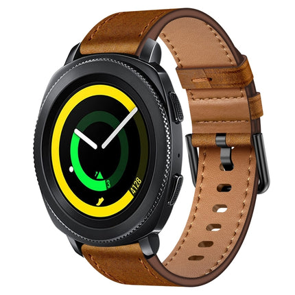 20mm SX Connector Metal Button Switch Leather Watch Band, For Samsung Galaxy Watch 5, For Samsung Galaxy Watch 5 Pro, For Samsung Galaxy Watch 4, For Samsung Galaxy Gear Sport, For Samsung Galaxy Watch 3 41mm, For Samsung Galaxy Watch Active           ... - DealBuddy