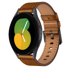 20mm SX Connector Metal Button Switch Leather Watch Band, For Samsung Galaxy Watch 5, For Samsung Galaxy Watch 5 Pro, For Samsung Galaxy Watch 4, For Samsung Galaxy Gear Sport, For Samsung Galaxy Watch 3 41mm, For Samsung Galaxy Watch Active           ... - DealBuddy