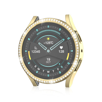 For Samsung Galaxy Watch 7 40mm Single Diamond Hollow PC Watch Protective Case - DealBuddy