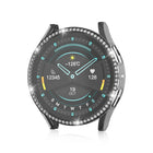 For Samsung Galaxy Watch 7 40mm Single Diamond Hollow PC Watch Protective Case - DealBuddy