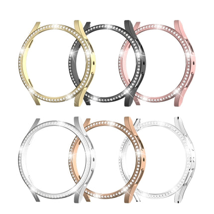 For Samsung Galaxy Watch 7 40mm Single Diamond Hollow PC Watch Protective Case - DealBuddy