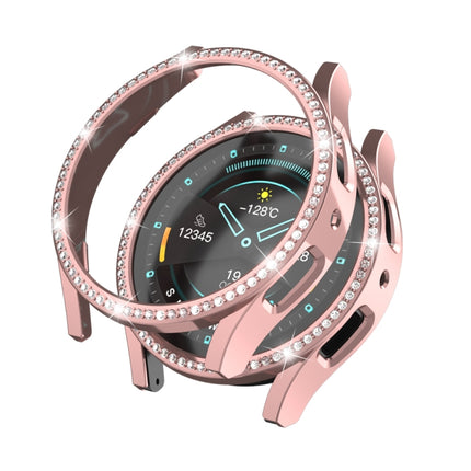 For Samsung Galaxy Watch 7 40mm Single Diamond Hollow PC Watch Protective Case - DealBuddy