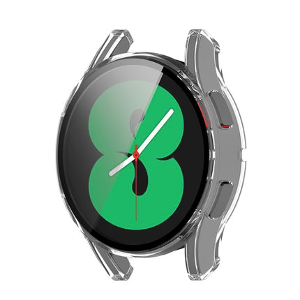 For Samsung Galaxy Watch FE 40mm PC + Tempered Glass Film Integrated Watch Protective Case - DealBuddy