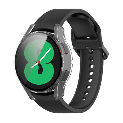 For Samsung Galaxy Watch FE 40mm PC + Tempered Glass Film Integrated Watch Protective Case - DealBuddy
