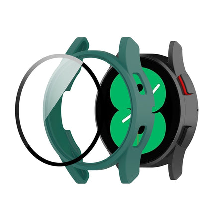 For Samsung Galaxy Watch FE 40mm PC + Tempered Glass Film Integrated Watch Protective Case - DealBuddy